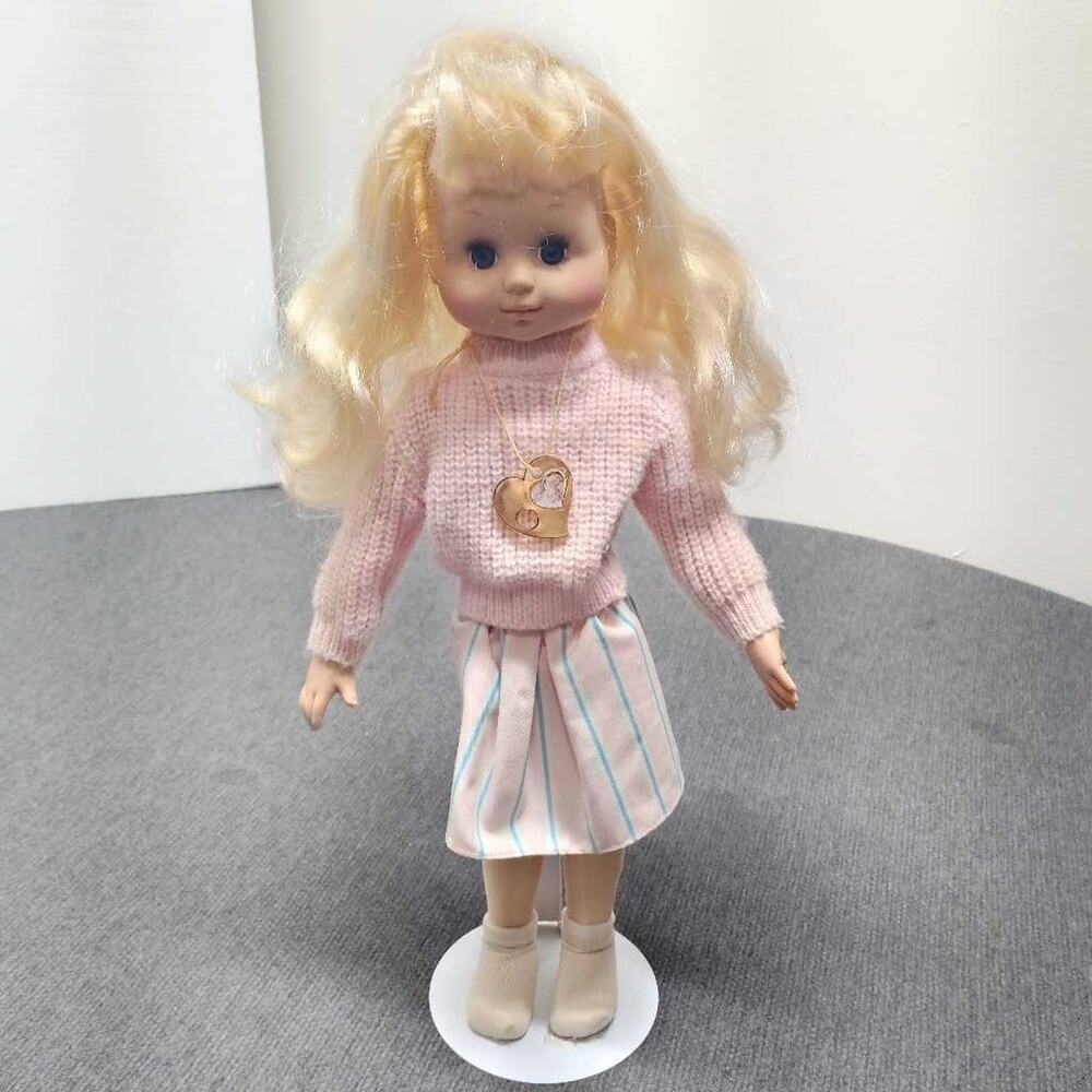 Kenner Always Sisters Meredith Doll 1988 Vintage Blonde Blue Eyes Pink Outfit